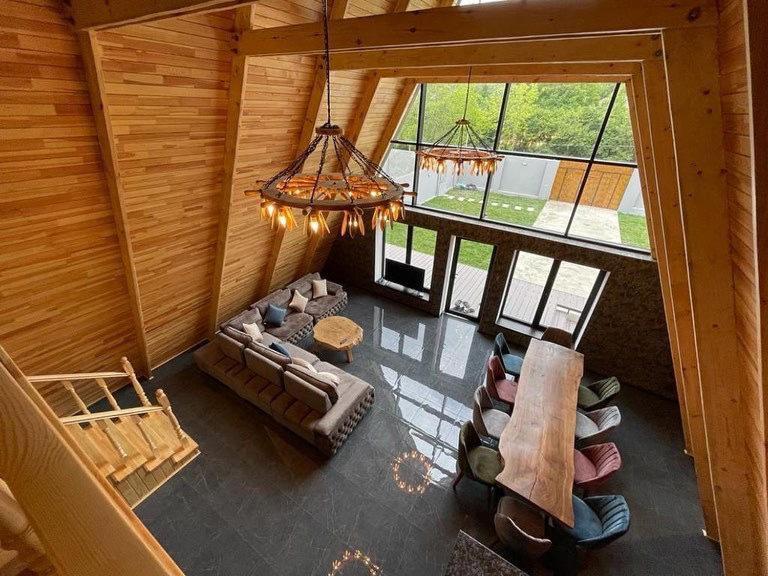 Qafqaz Wood Chalet Габала Экстерьер фото