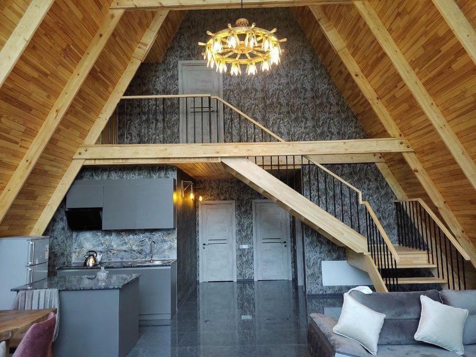 Qafqaz Wood Chalet Габала Экстерьер фото