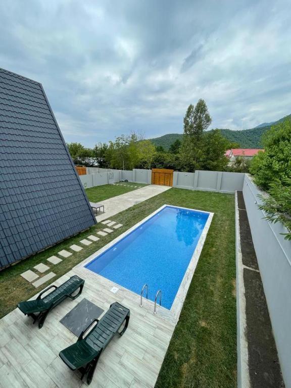 Qafqaz Wood Chalet Габала Экстерьер фото