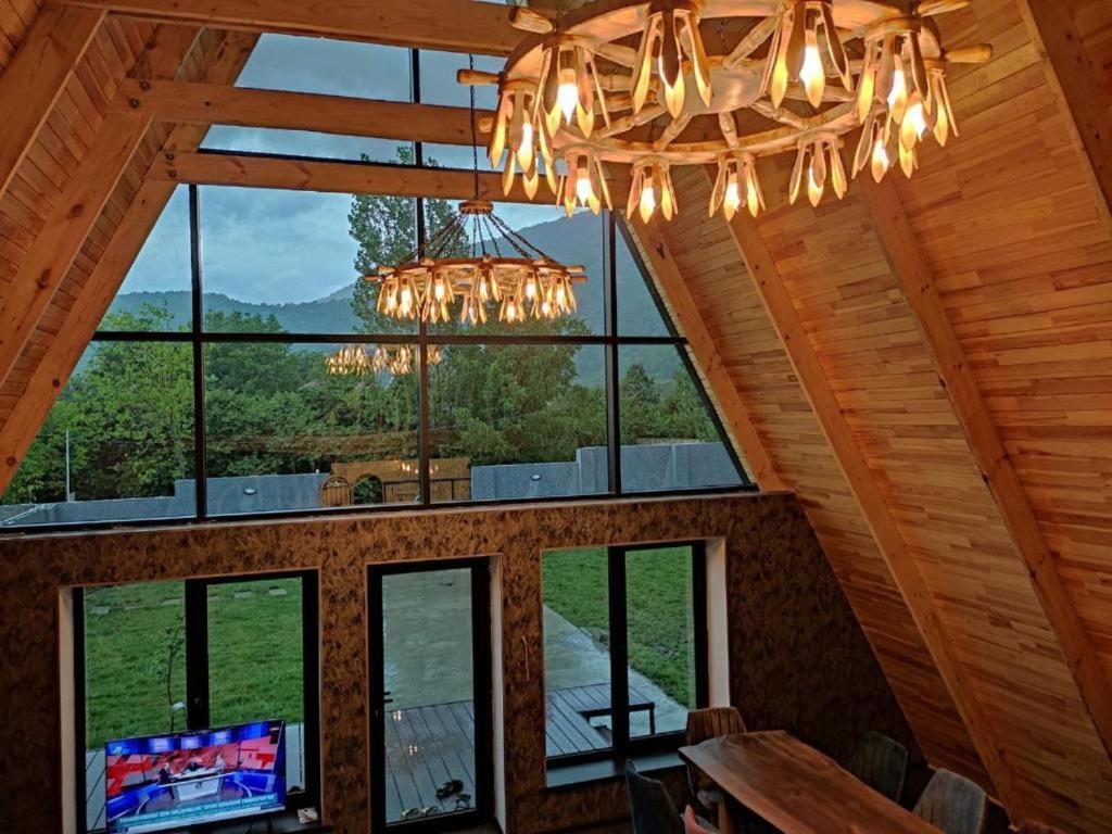 Qafqaz Wood Chalet Габала Экстерьер фото
